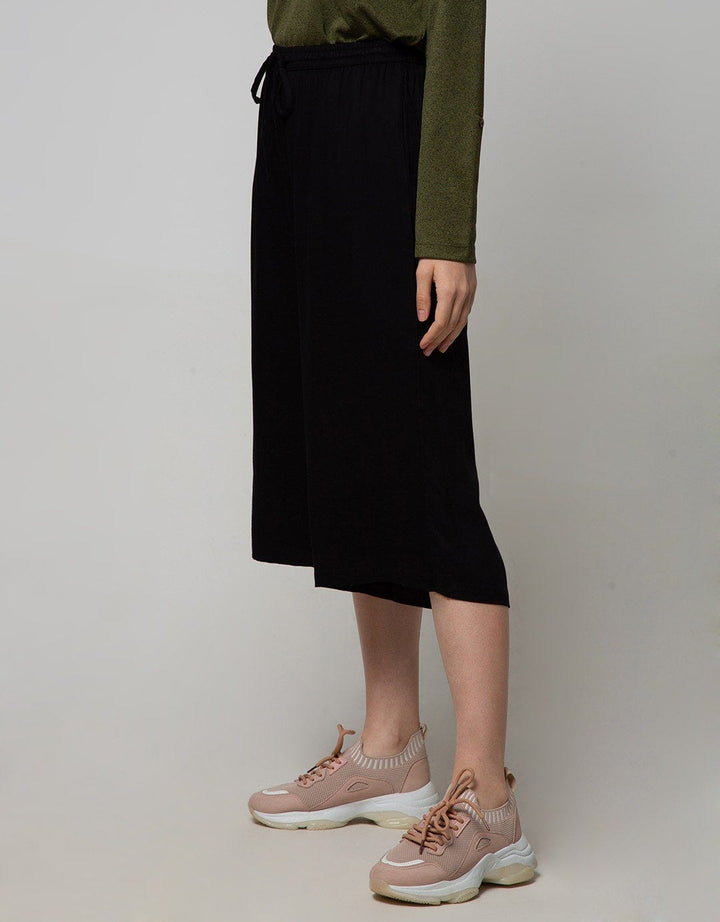Connexion Long Pants Cullote  Rayon Twill Crop Full Elastic