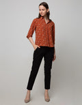 Connexion Long Pants With Belt Tie Cott Stretch