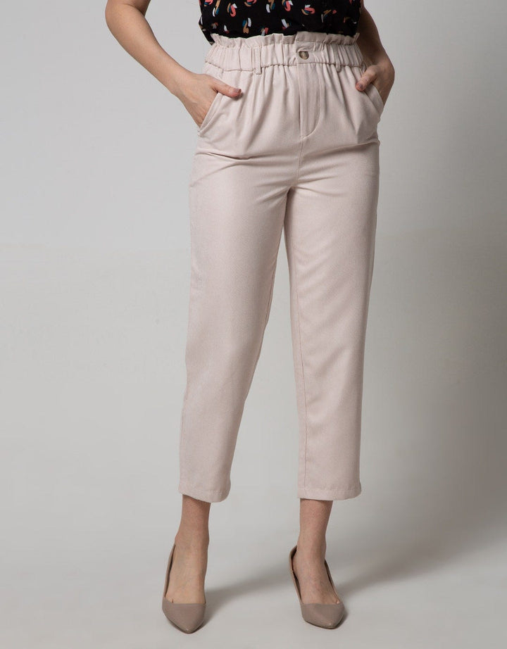 Connexion Long Pants Corduray Light With Ruffle Waist