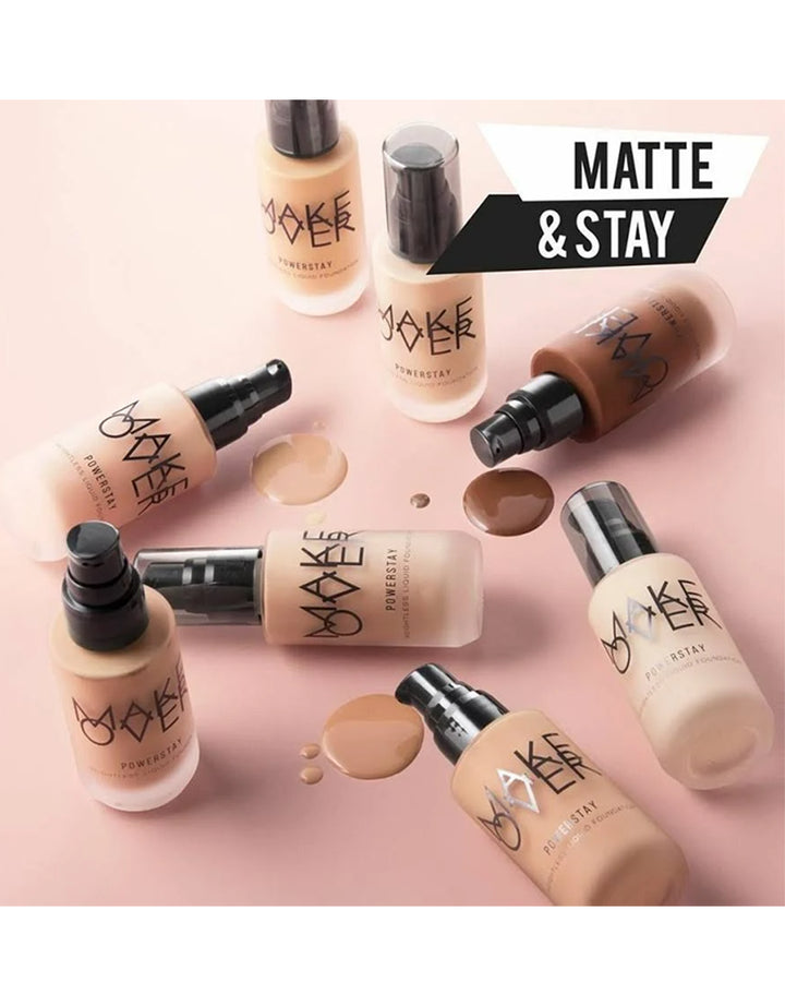 Make Over Powerstay Weightless Liquid Foundation W21 Coral Ivory 33 ml