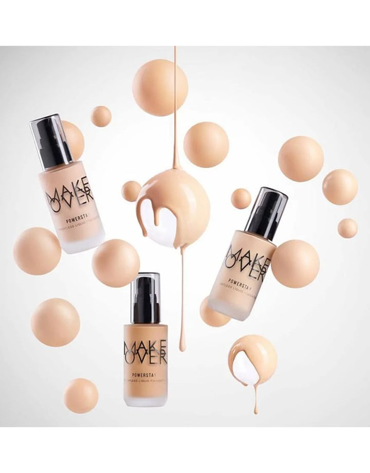 Make Over Powerstay Weightless Liquid Foundation W21 Coral Ivory 33 ml