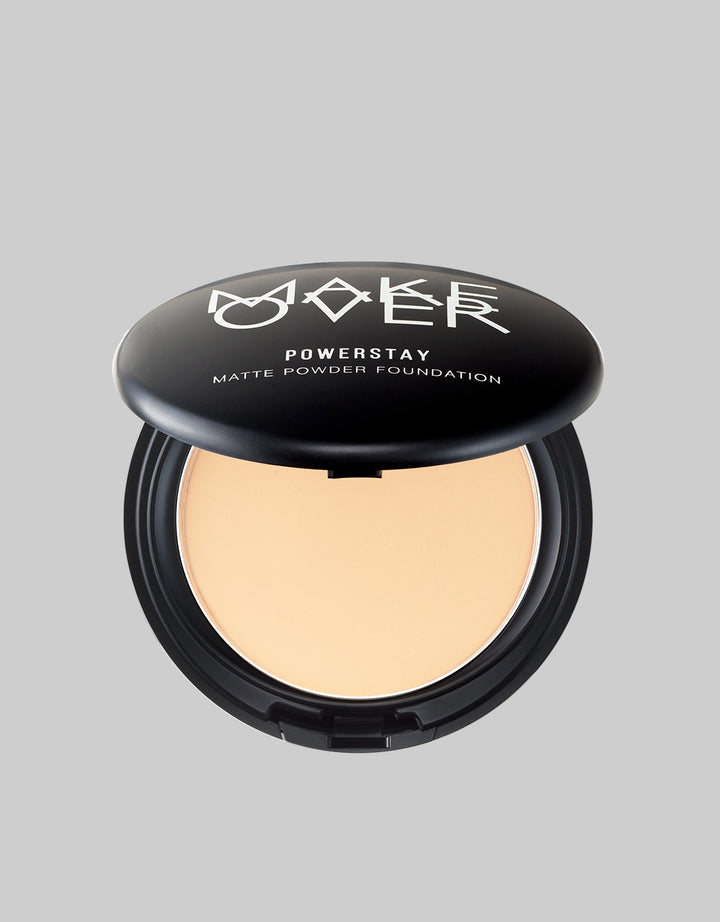 MAKE OVER Powerstay Matte Powder Foundation W21 Coral Ivory 12 g