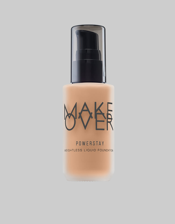 MAKE OVER Powerstay Weightless Liquid Foundation W50 Creme Tan 33 ml