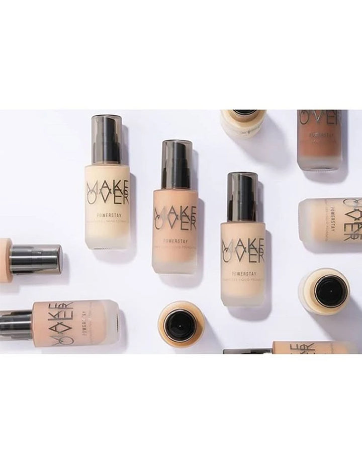 MAKE OVER Powerstay Weightless Liquid Foundation W50 Creme Tan 33 ml