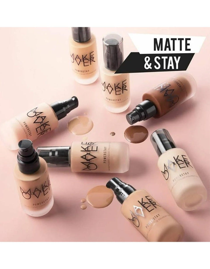 MAKE OVER Powerstay Weightless Liquid Foundation C41 Cool Sand 33 ml