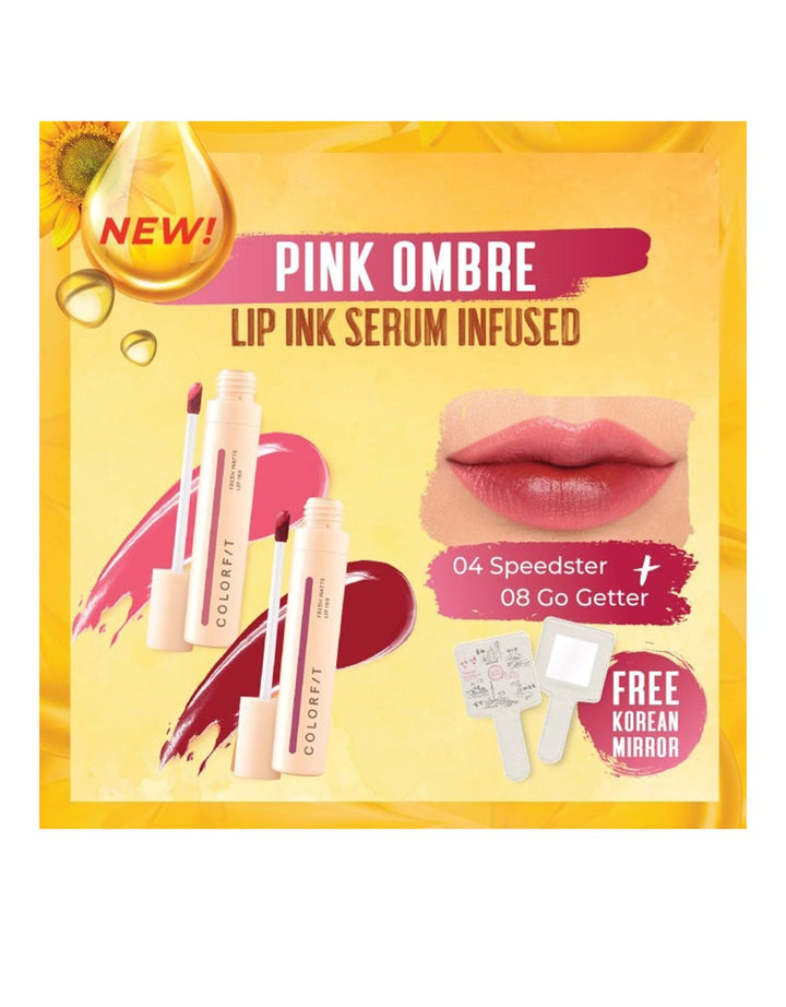 Wardah Colorfit Fresh Matte Lip Ink 04 Speedster 4 g
