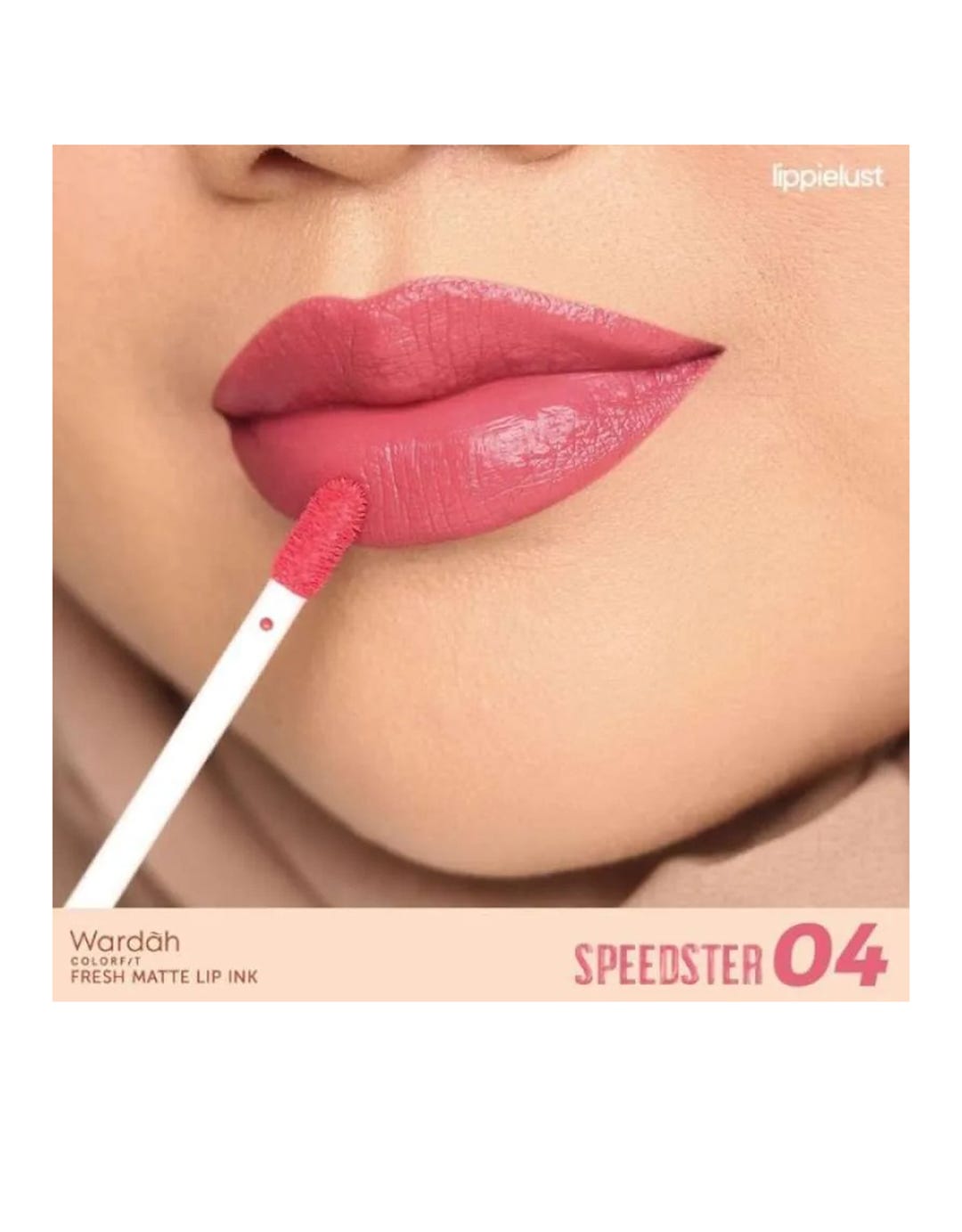 Wardah Colorfit Fresh Matte Lip Ink 04 Speedster 4 g
