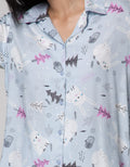 Nevada Long Sleeve Pyjama Pants Christmas Bunny Tree