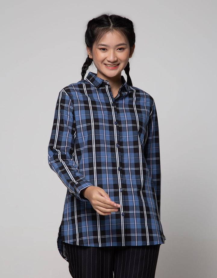 Nevada Long Sleeve Shirt Top Check