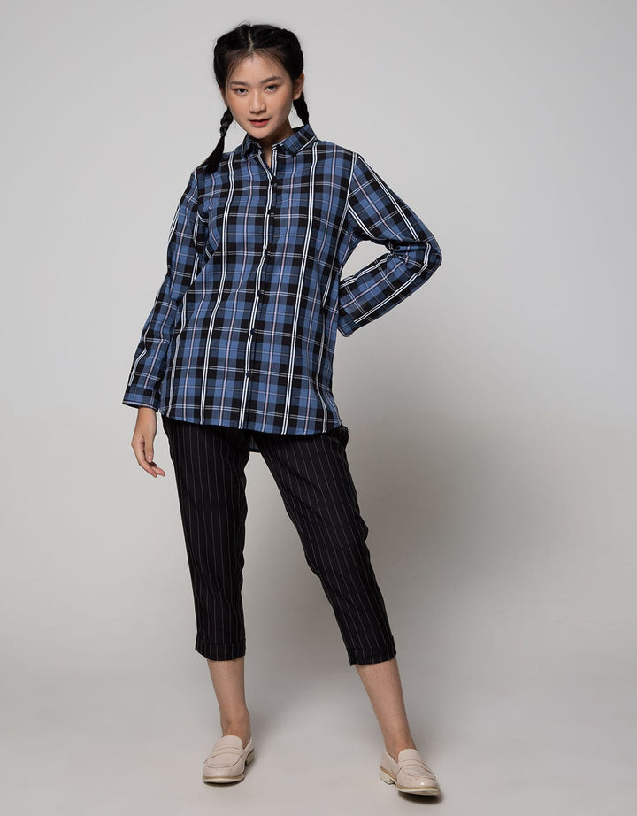 Nevada Long Sleeve Shirt Top Check