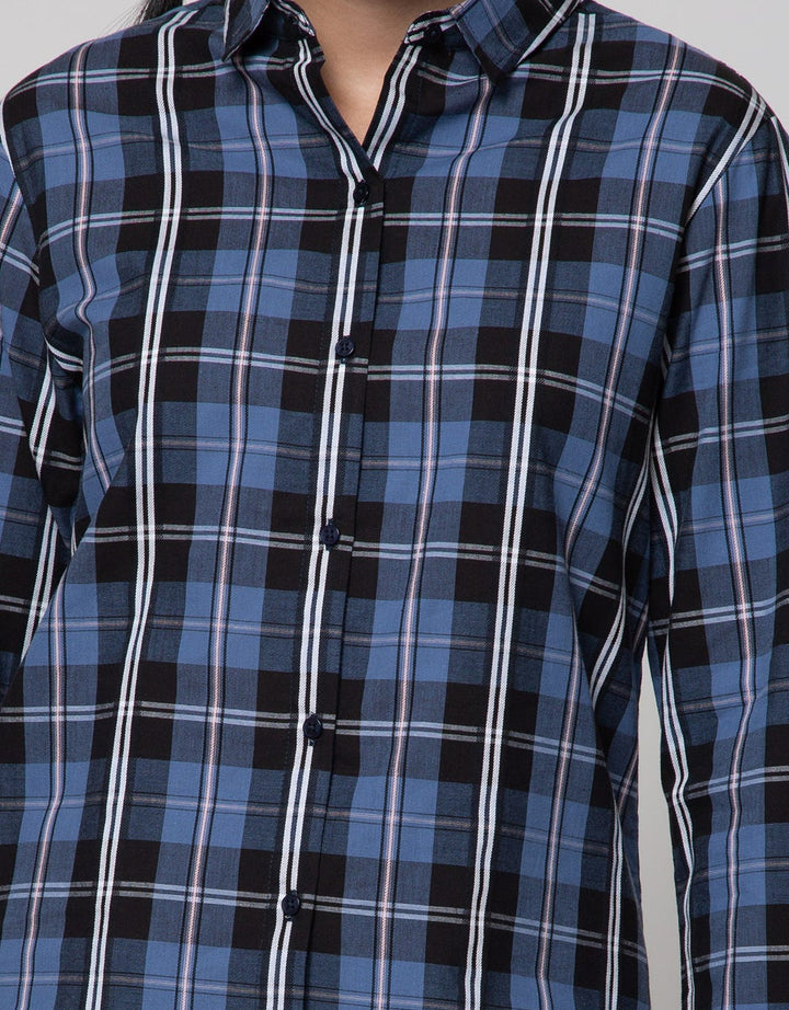 Nevada Long Sleeve Shirt Top Check