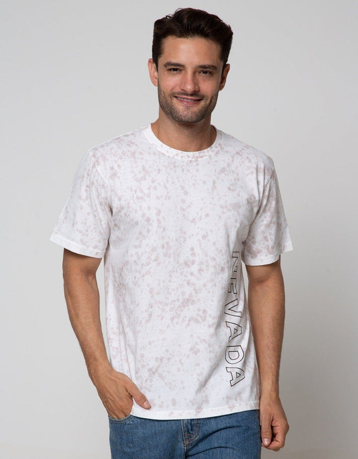 Nevada Short Sleeve T-Shirt Print Splash