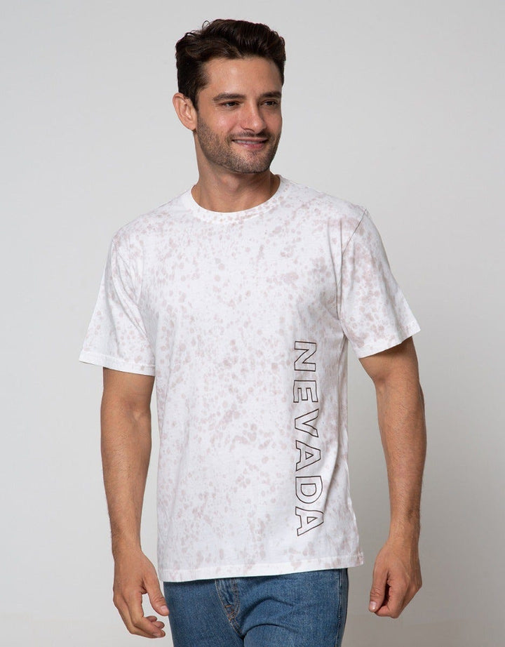 Nevada Short Sleeve T-Shirt Print Splash