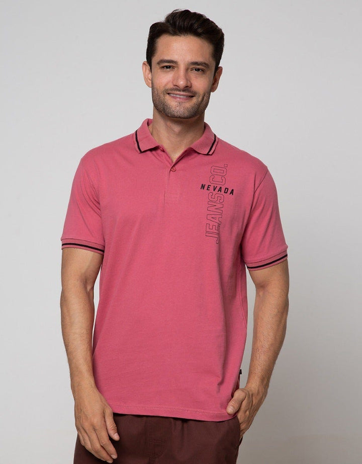 Nevada Short Sleeve Polo Shirt Basic Jeans Co