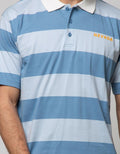 Nevada Short Sleeve Polo Shirt Stripe Yd 
