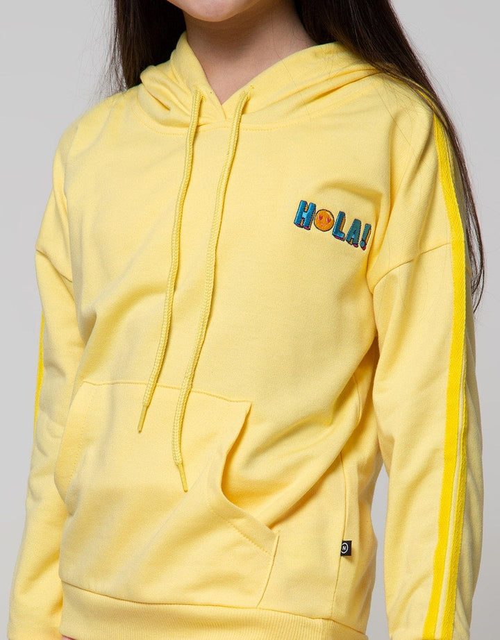 Nevada Sweatshirt Hoodie Stripe Shoulder Hola