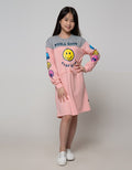Nevada Long Sleeve Midi Dress Cut N Sewn With Emoji