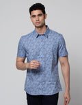 SS SHIRT PRINT SLIM