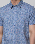 SS SHIRT PRINT SLIM