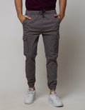 Nevada Jogger Woven Pants Solid Cargo