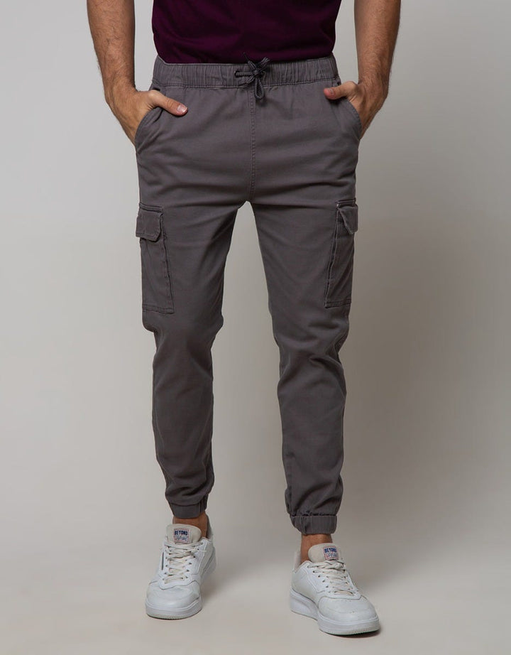 Nevada Jogger Woven Pants Solid Cargo