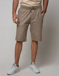 Nevada Short Pants Rib Print Abstract