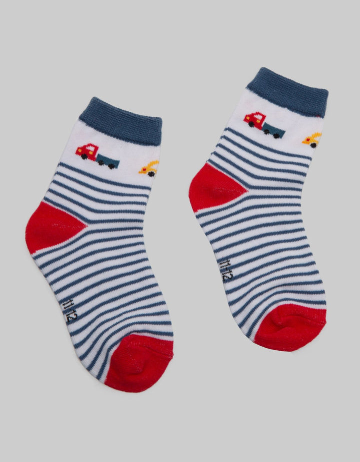 Pipiniko Socks Stripe Car
