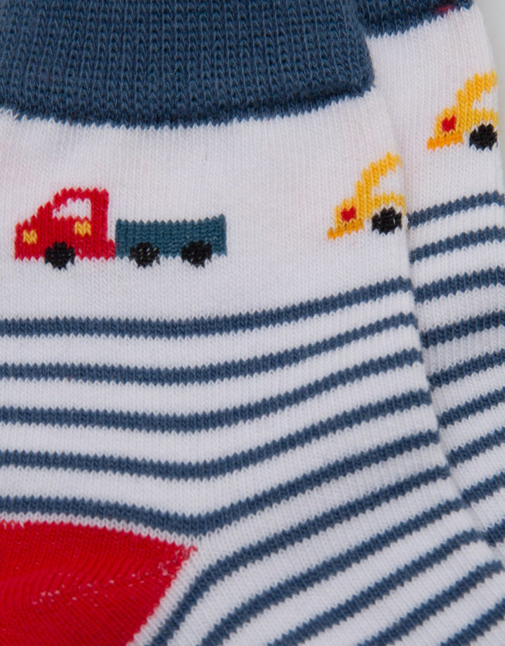 Pipiniko Socks Stripe Car