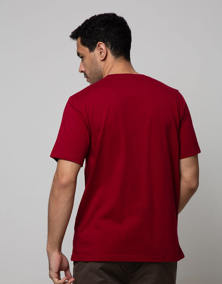 American Jeans Short Sleeve  T-Shirt Print Paint Stroke