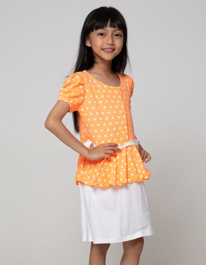 Appleberry Polka Dress