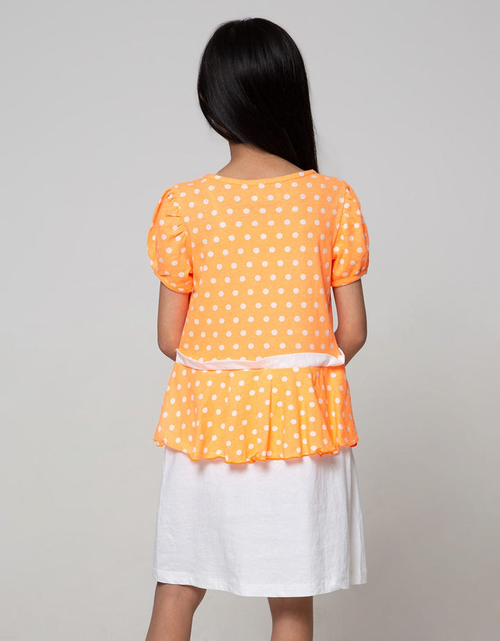 Appleberry Polka Dress