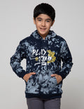 Aero Sweatshirt Knitting Hoody Regu Tiedye Play