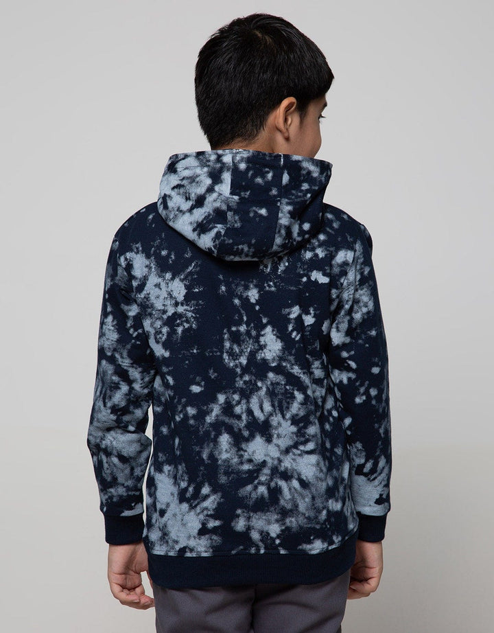 Aero Sweatshirt Knitting Hoody Regu Tiedye Play