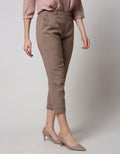 Connexion Long Pants Skinny Crop Pgg Krt Mil Kaki Lpt Skcr-Mp1:Black:10:Solid:Long Pants