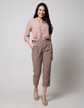 Connexion Long Pants Skinny Crop Pgg Krt Mil Kaki Lpt Skcr-Mp1:Black:10:Solid:Long Pants