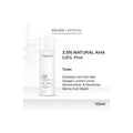 Wardah Crystal Secret Exfoliating Toner with Natural AHA+PHA 125 ml