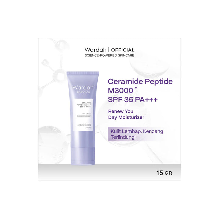 Wardah Renew You Ceramide Matrixyl  3000 Lift & Firm SPF 35 PA+++ Day Moisturizer
