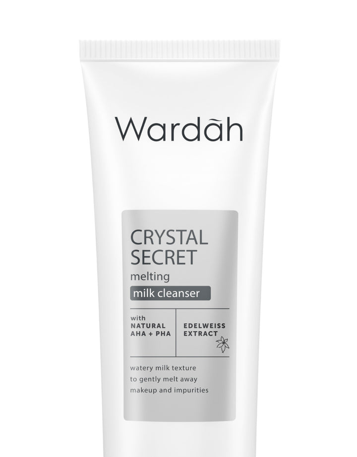 Wardah Crystal Secret Melting Milk Cleanser 100 Ml