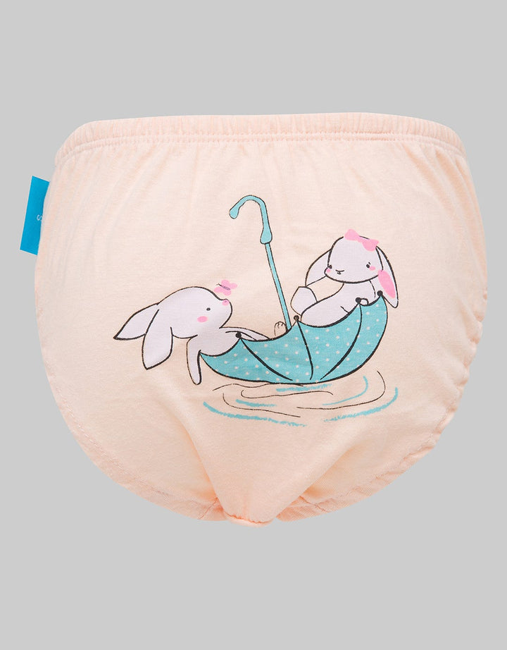 Kidz Too Brief Pack 3 Underwear Girls Bunny