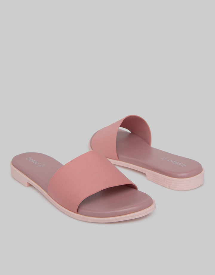 Fladeo Sandal Teplek Slide Elegan Wanita