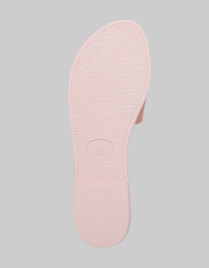Fladeo Sandal Teplek Slide Elegan Wanita
