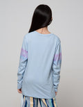 Nevada Long Sleeve T-Shirt With Tie Dye Love