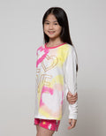 Nevada Long Sleeve T-Shirt With Love Glitter Rainbow Print