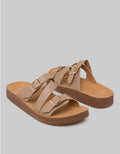 ST. YVES BUCKLE SANDAL SLIPPER  FQ28 WANITA