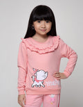 CHEST RUFFLE SWEATER