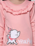 CHEST RUFFLE SWEATER