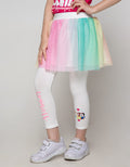 Disney Rainbow Princess Legging Tulle
