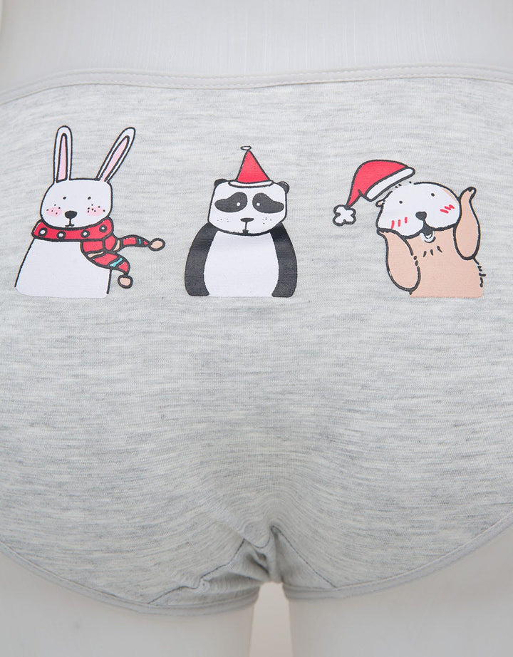 Nevada Xmas Back Print Celana Dalam Wanita