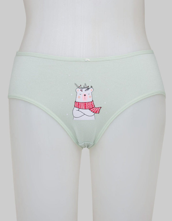 Nevada Xmas 5 Back Print Women's Panties