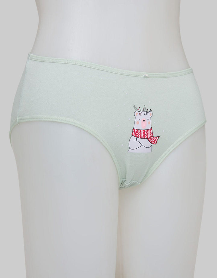 Nevada Xmas 5 Back Print Women's Panties